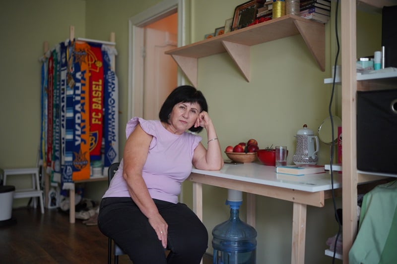 CO-HATY’s renovation work has provided homes for people like Liudmyla