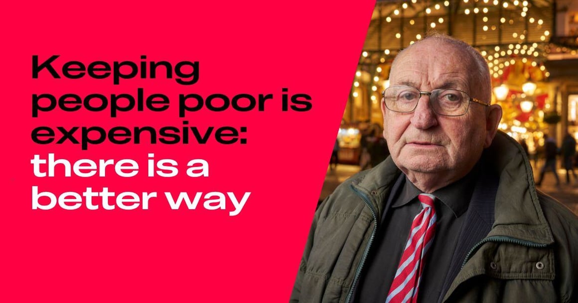 keeping people poor is expensive